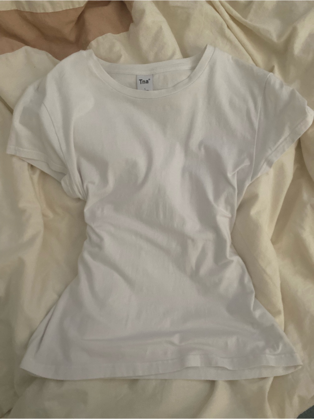 TNA White Short-Sleeve Crewneck Tee